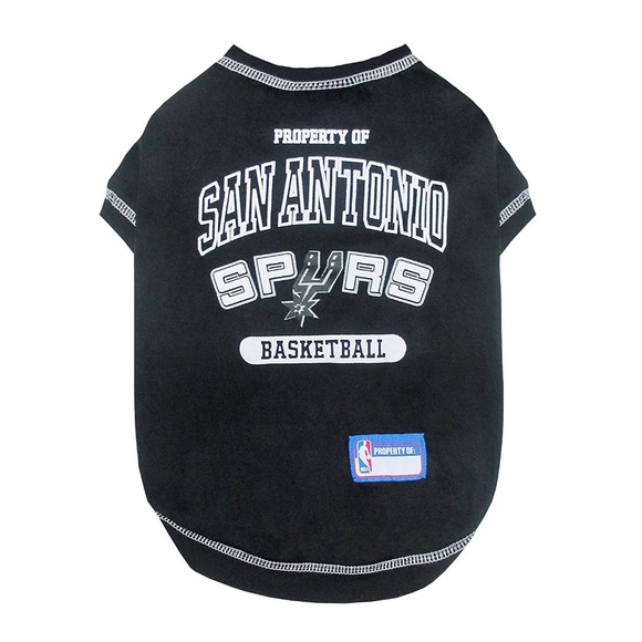 San Antonio Spurs Pets First NBA Dog Pet Tee Shirt